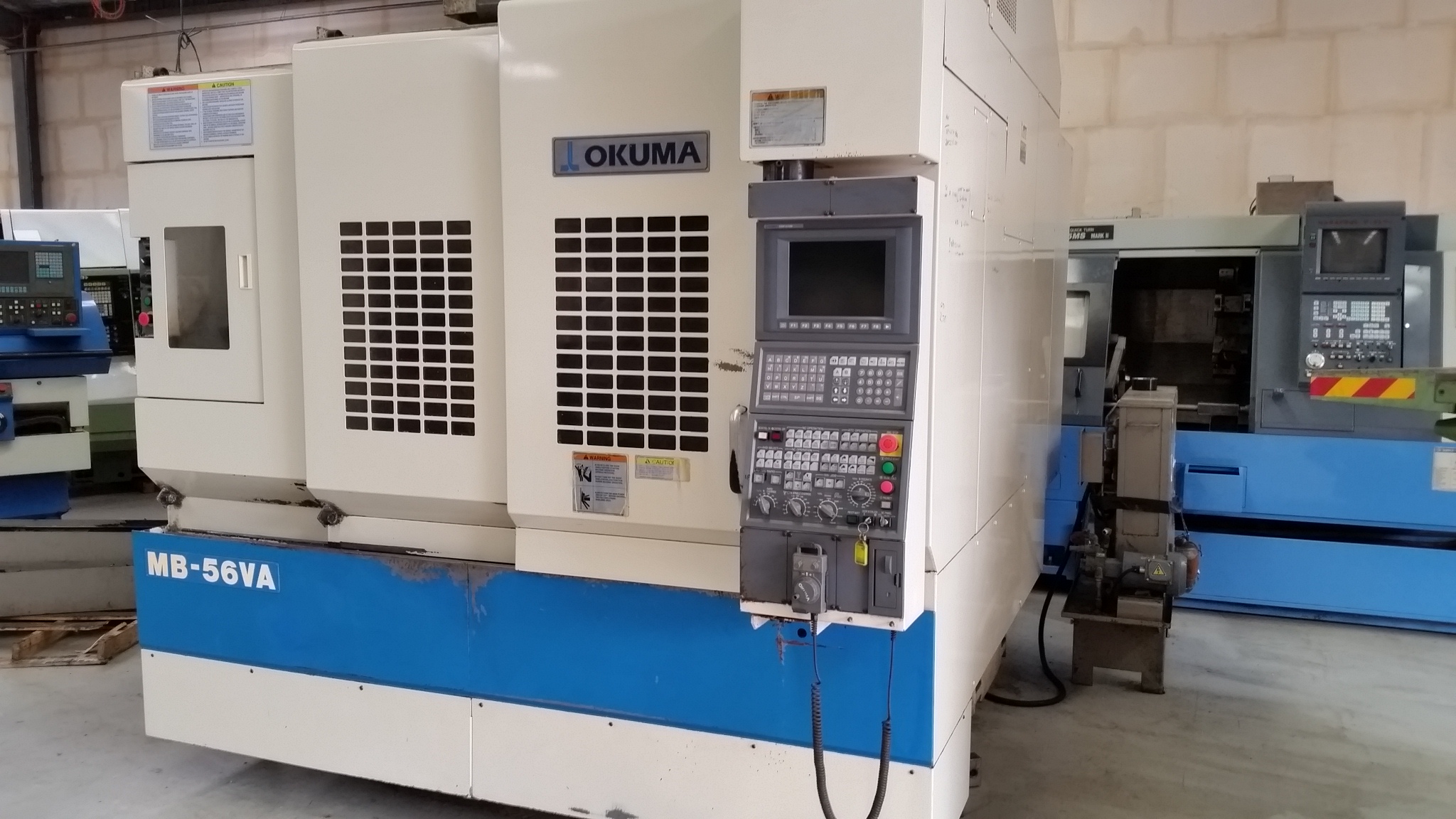 Okuma MB-56VA Vertical Machining Center :: BDMS - CNC MACHINERY SALES ...