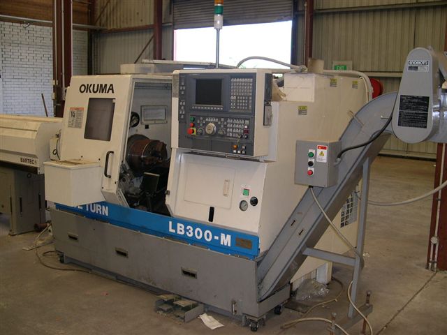 Okuma Lb300m Cnc Lathe With Milling Bdms Cnc Machinery Sales